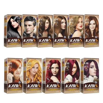 KAIWS-12Color Hanna Hair Dye | 60mL*2